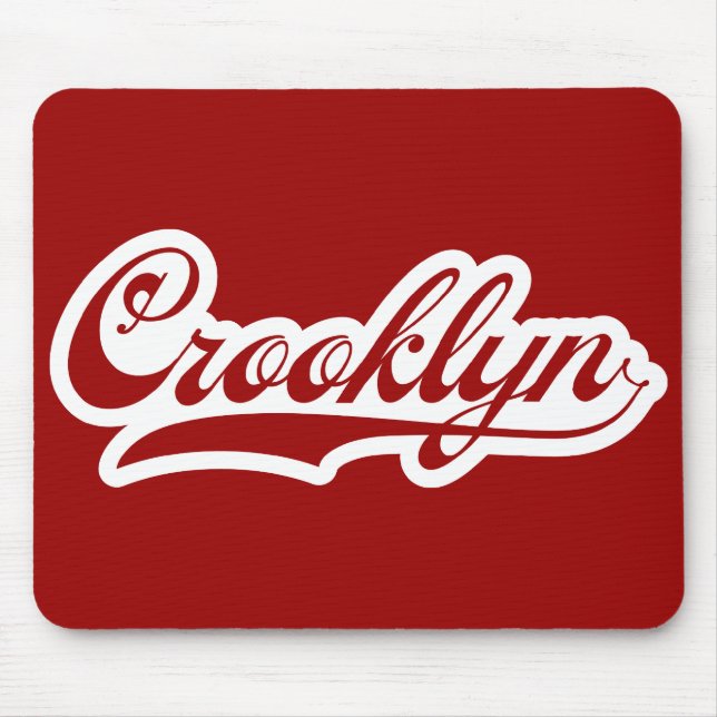 Crooklyn, NYC Mouse Mat (Front)