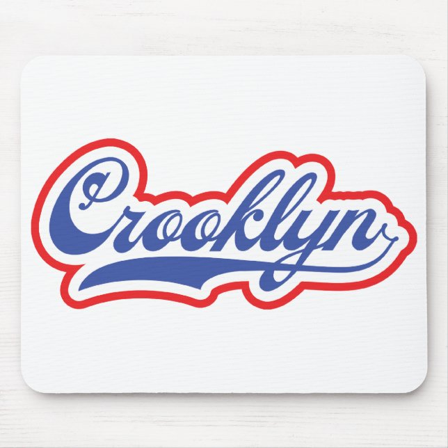 Crooklyn, NYC Mouse Mat (Front)