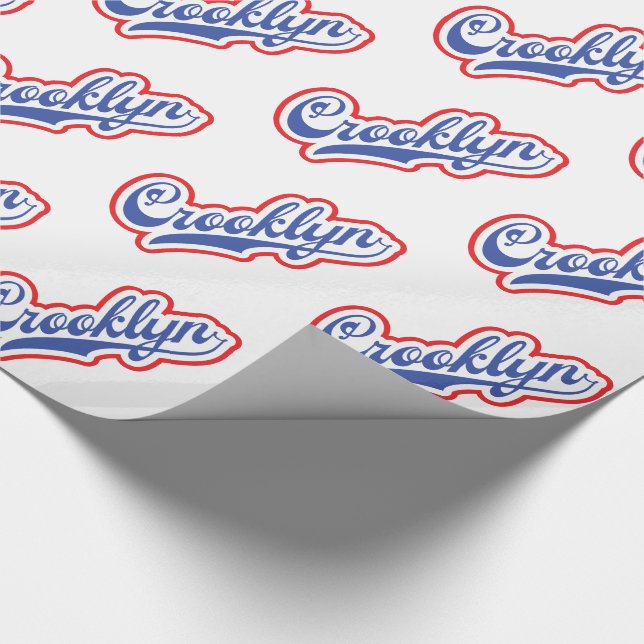 Crooklyn, NYC Wrapping Paper (Corner)
