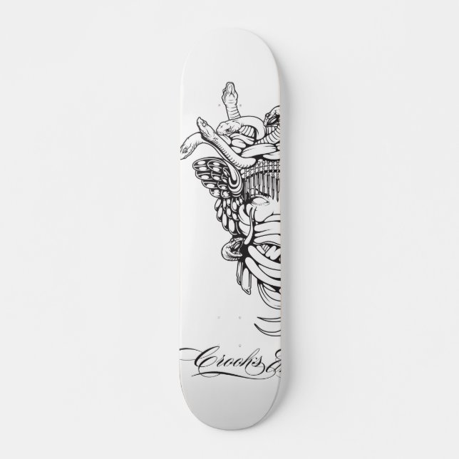 Crooks & Castles Medusa Core 1 Skateboard (Front)