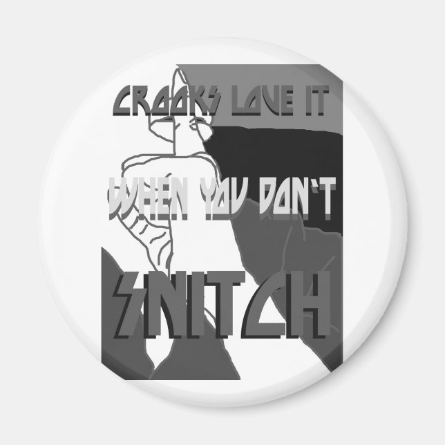 Crooks Love It Magnet (Front)