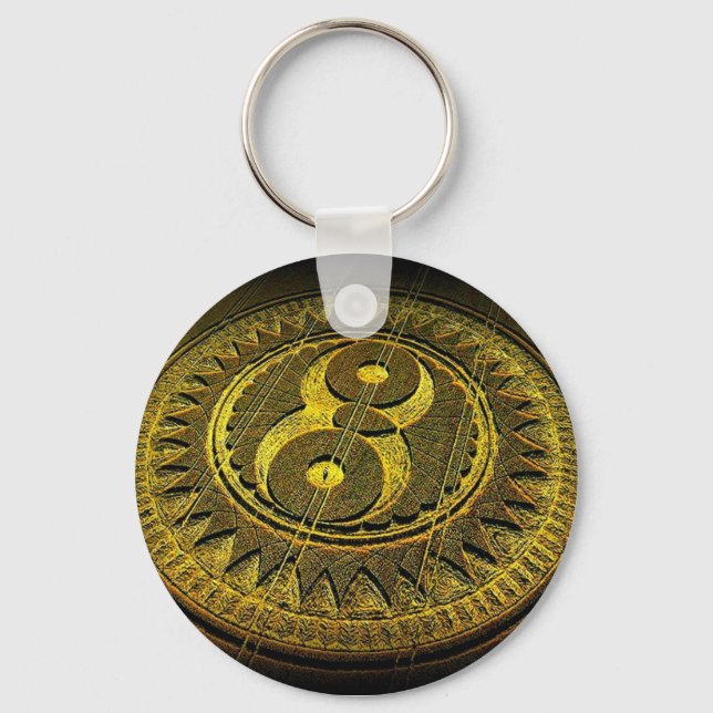 Crop Circle 3 Key Ring (Front)