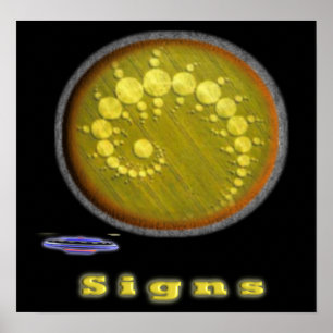 Crop circle creation poster