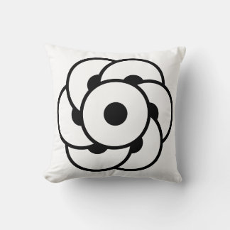 Crop Circle Flower – Geometric Cosmic Art Cushion