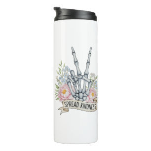 Crop Circle Flower – Geometric Cosmic Art Thermal Tumbler
