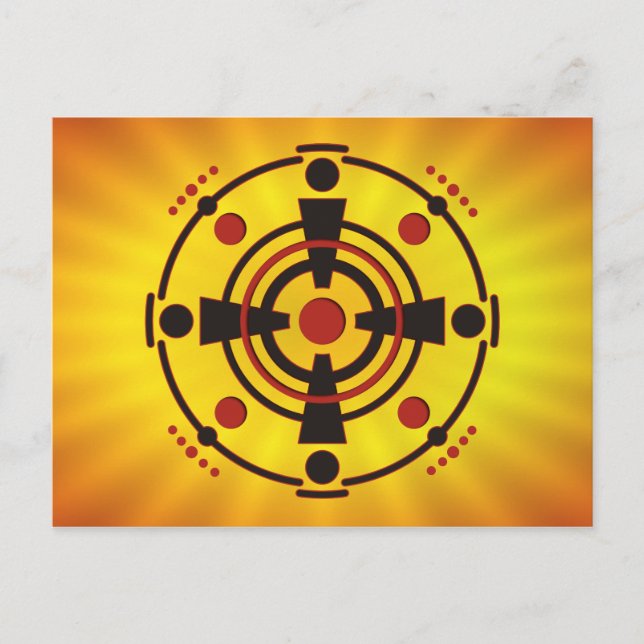 crop circle III Postcard (Front)