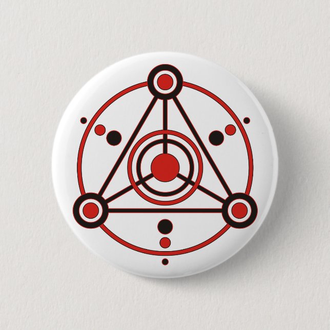 crop circle IV 6 Cm Round Badge (Front)