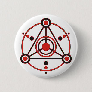 crop circle IV 6 Cm Round Badge