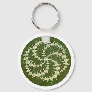 CROP CIRCLE KEY RING