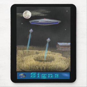 crop circle mouse Pad