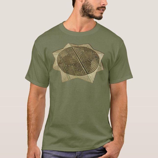 Crop Circle - Star and Circle T-Shirt (Front)