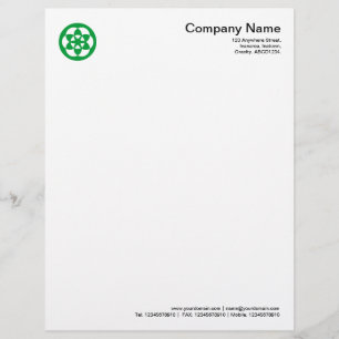 Crop Circle Symbol - Grass Green Letterhead