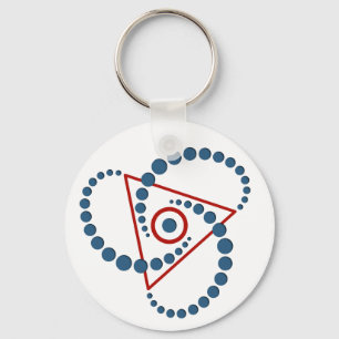 crop circle VI Key Ring