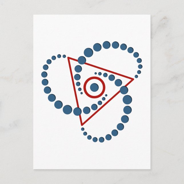 crop circle VI Postcard (Front)