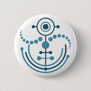 crop circle VIII 6 Cm Round Badge