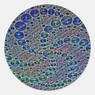 Crop Circles Classic Round Sticker