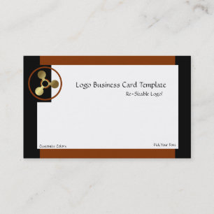 Crop Circles Gold Circles Logo Business Card