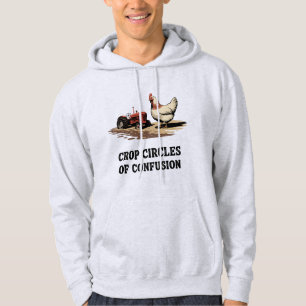 Crop Circles of Confusion   Agriculture Joke  Hoodie
