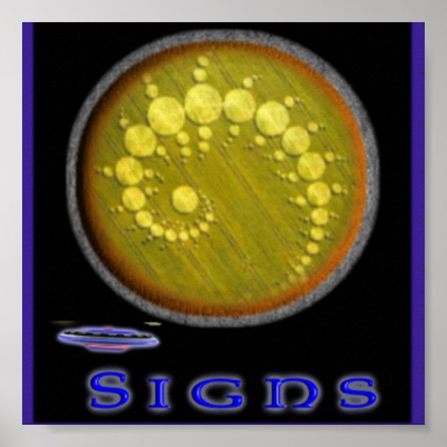 Crop circles poster (Front)