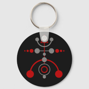 crop cirkle V Key Ring