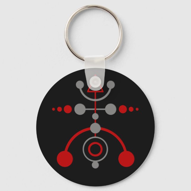 crop cirkle V Key Ring (Front)
