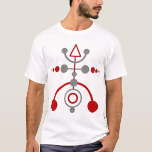 crop cirkle V T-Shirt