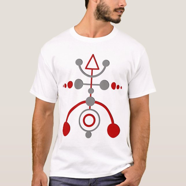 crop cirkle V T-Shirt (Front)