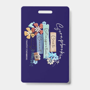 Crop & Connect Atlanta Luggage Tag Badge ID Badge