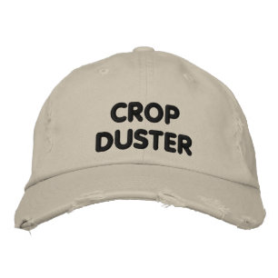 Crop Duster - funny running Embroidered Hat