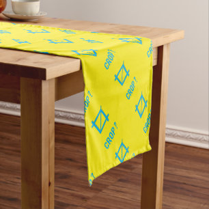CROP ? SHORT TABLE RUNNER