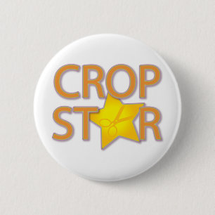 Crop Star 6 Cm Round Badge