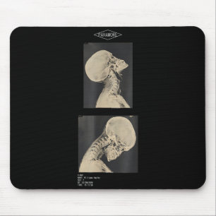 Cropped Headbanger X-Ray Doctors Mouse Mat