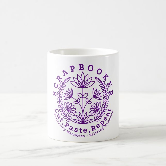 Cropper Scrapbook Crafter Coffee Mug (Center)