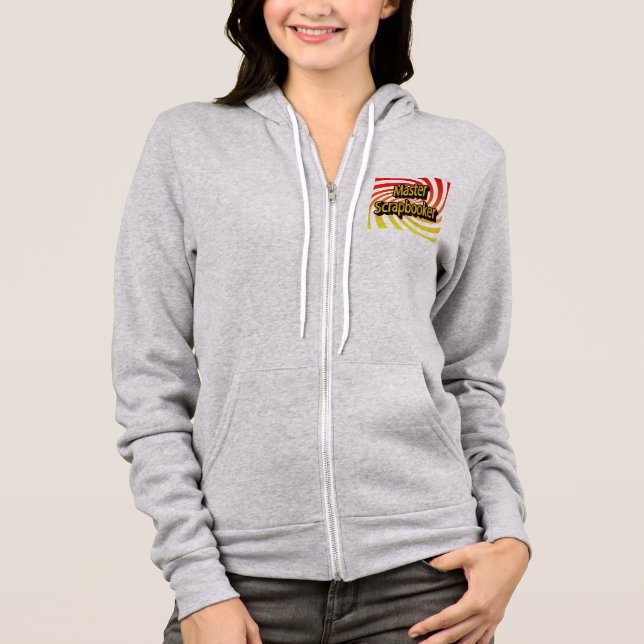 Cropper Scrapbook Crafter  Hoodie (Front)