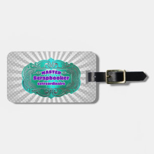 Cropper Scrapbook Crafter Luggage Tag