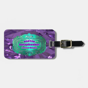 Cropper Scrapbook Crafter Luggage Tag