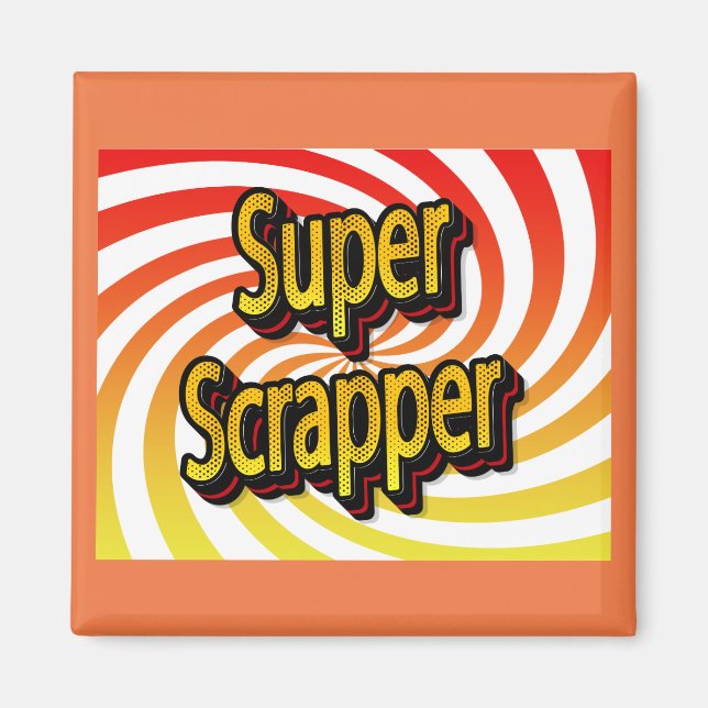 Cropper Scrapbook Crafter Magnet (Front)