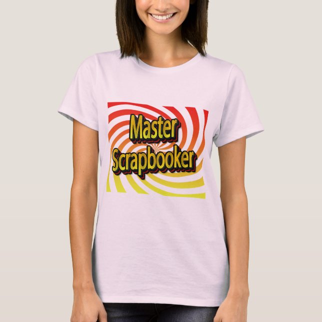 Cropper Scrapbook Crafter  T-Shirt (Front)