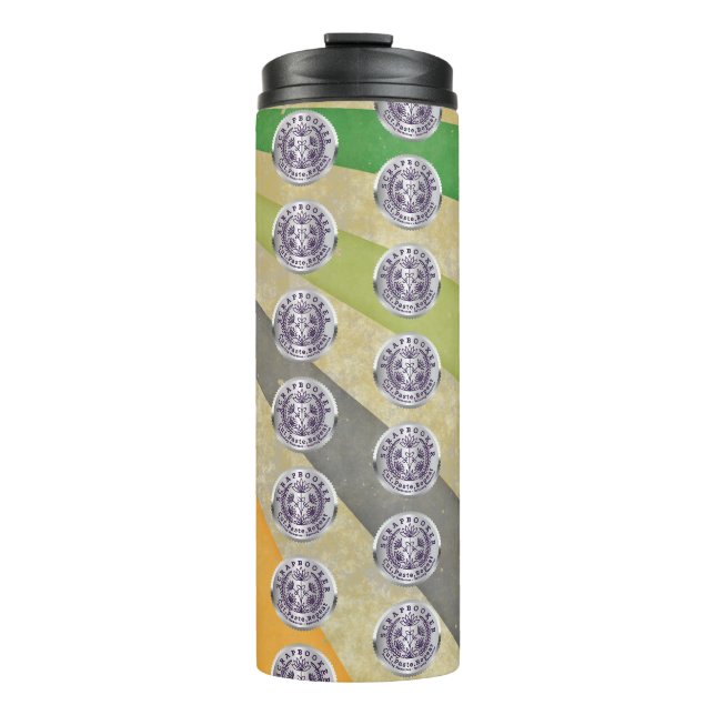 Cropper Scrapbook Crafter  Thermal Tumbler (Front)