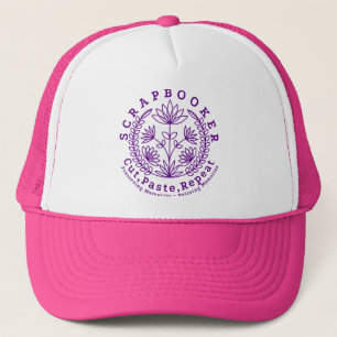 Cropper Scrapbook Crafter Trucker Hat