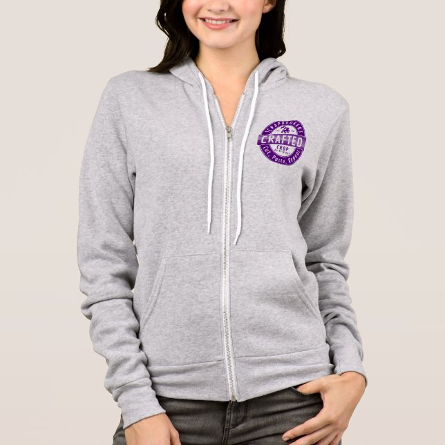 Cropper Scrapbook Hoodie (Front)