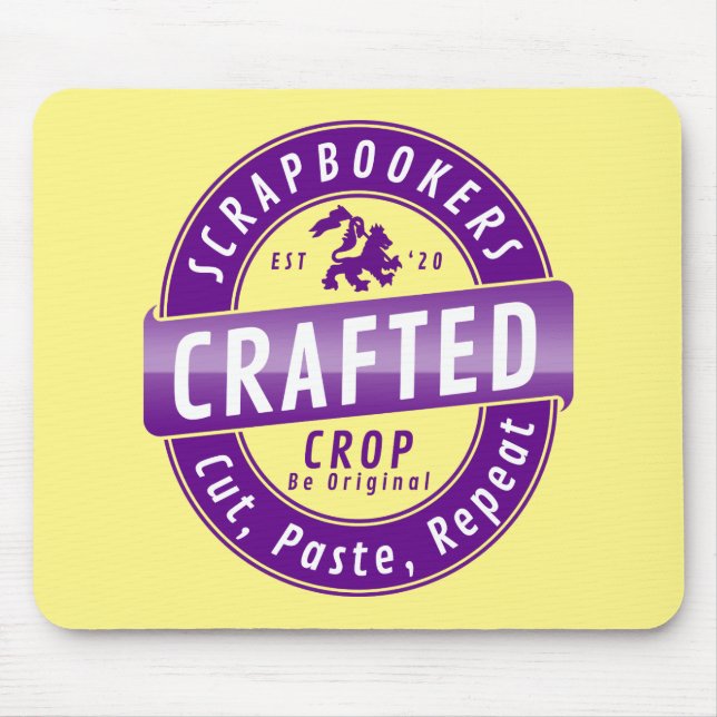 Cropper Scrapbook Mouse Mat (Front)