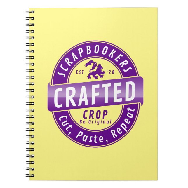 Cropper Scrapbook Notebook (Front)
