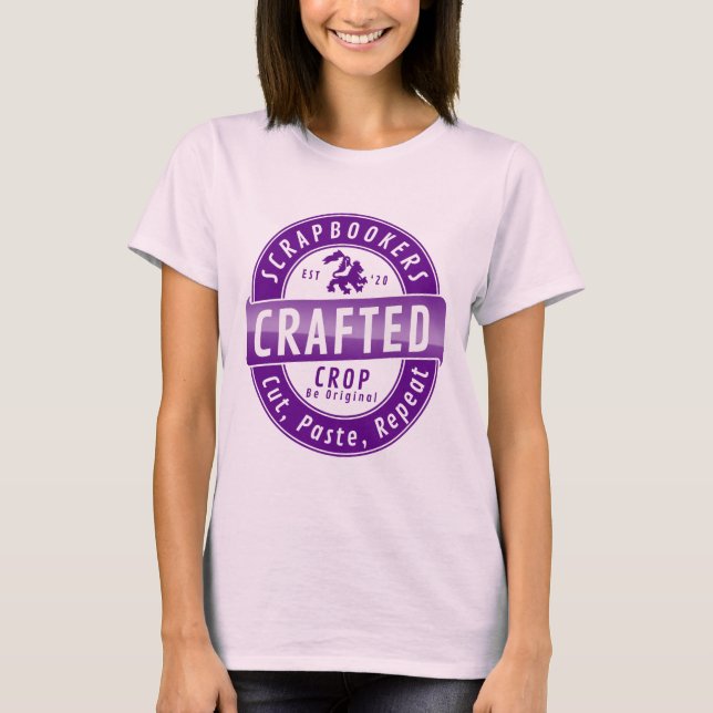 Cropper Scrapbook T-Shirt (Front)
