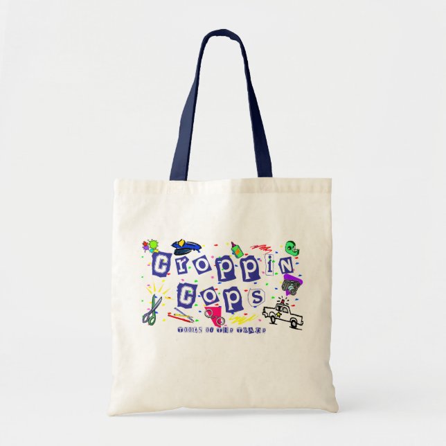 Croppin Cops Tote Bag (Front)