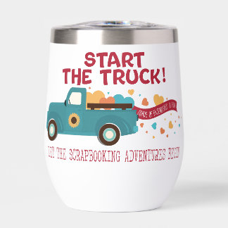 CROPTOBERFEST 2024 Wine Tumbler - Start the Truck