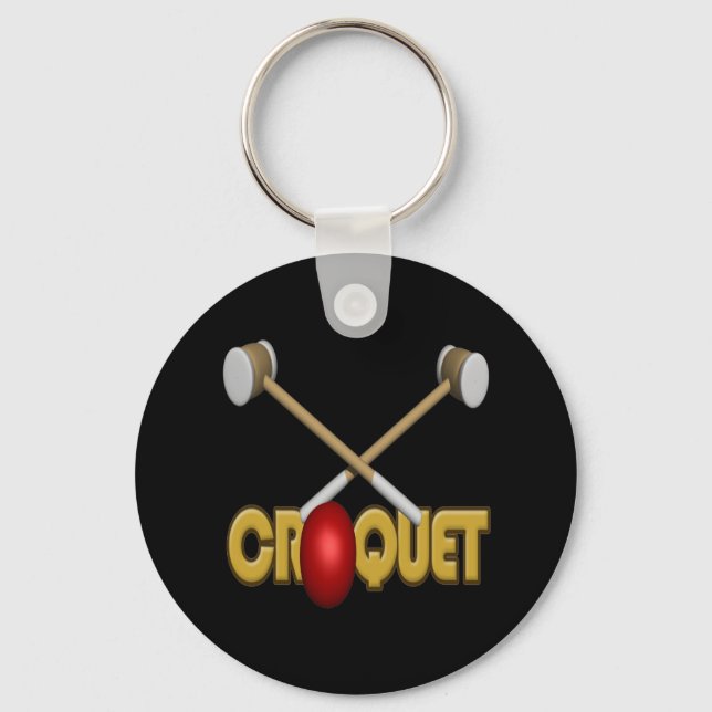 Croquet 3 key ring (Front)