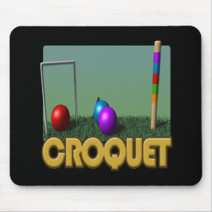 Croquet 5 mouse mat