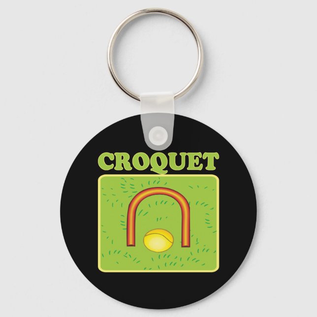 Croquet 6 key ring (Front)