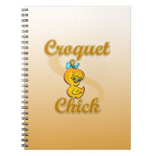 Croquet Chick Notebook